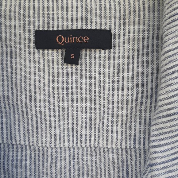 Quince Midi 100% European Linen Dress Cottage Core - Picture 3 of 9